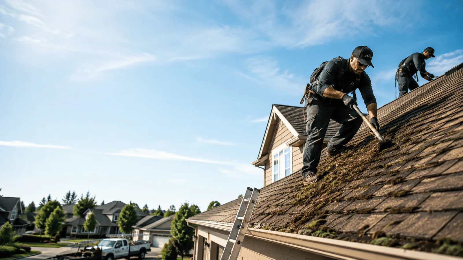 Roof Moss Removal in Jacksontown, OH near me